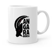 Kişiye Özel Angara Bebesi Beyaz 3 Kupa Bardak
