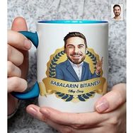 Kişiye Özel Babalar Günü Karikatürlü Kupa