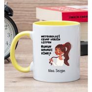 Kişiye Özel Bunun Havası Kime Sarı Kupa