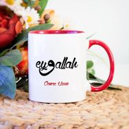 Kişiye Özel Eyvallah-Kırmızı Kupa Bardak
