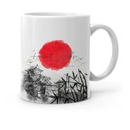 Kişiye Özel Japanese Landscape Tasarımlı-1 Beyaz Kupa Bardak