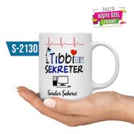 Kişiye Özel Tıbbi Sekreter Kupa Bardak