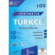 Kitap 2021 LGS Testmatik Türkçe Deneme Sınavları-Bilinçsel Yayınları