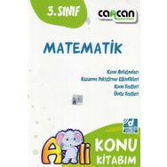 Kitap 3. Sınıf Matematik Afilli Konu Kitabım Yeni-Cancan Yayınları