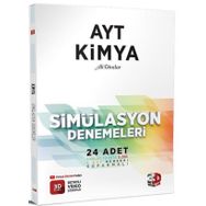 Kitap 3D Yayınları AYT Kimya Simülasyon 24 Deneme