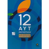 Kitap AYT Türk Dili Ve Edebiyatı Sosyal Bilimler 1 12 Denemesi Yeni-Endemik Yayınları
