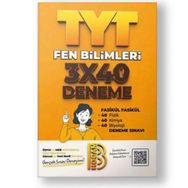 Kitap Benim Hocam Yayınları 3x40 Tyt Fen Bilimleri Fasikül Denemeler