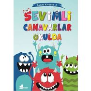Kitap Çınar Yayınları Sevimli Canavarlar Okulda Canım Kitabım 2