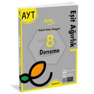 Kitap Endemik Yayınları 2022 Ayt Eşit Ağırlık 8'li Deneme Sınavı
