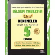 Kitap Hayat Okul Bilsem Tabletim 3. Sınıf 5 Fasikül Denemeler