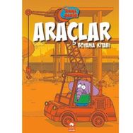 Kitap Kral Şakir Araçlar Boyama Kitabı
