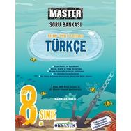 Kitap Okyanus Yayınları 8.Sınıf Master Türkçe Soru Bankası