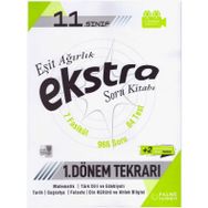 Kitap Palme Yayınları 11Sınıf Eşit Ağırlık Ekstra Kamp Soru Kitabı 1.Dönem Tekrarı