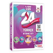 Kitap Sınav Yayınları 24 Adımda 8. Sınıf LGS Türkçe Bitirme Seti