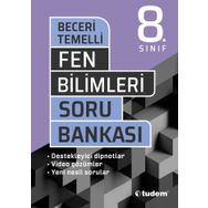 Kitap Tudem Yayınları 8.Sınıf Fen Bilimleri Beceri Temelli Soru Bankası