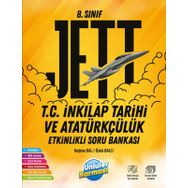 Kitap Ünlüler Karması 8.Sınıf Jett T.C. İnkılap Tarihi ve Atatürkçülük Etkinlikli Soru Bankası