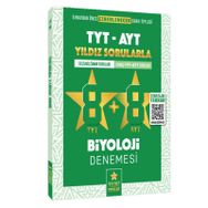 Kitap Yıldız Sorular TYT AYT Biyoloji 8+8 Deneme
