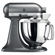 Kitchen Aid 5KSM175PSEMS Medaillon 300 W 10 Kademeli 4.8 lt Hazneli Mutfak Robotu Silver