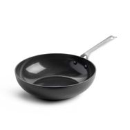 Kitchenaid Alu Magn Mat Siyah 28 cm Wok Tava