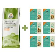 Kito 2.5 kg Yetişkin Köpek Maması + 6 Adet Levrek Etli Fresh Köpek Maması