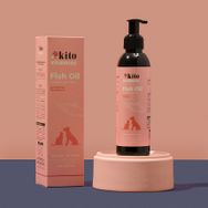 Kito 200 ml Omega 3-6 Deri Tüy Eklem ve Kalp Sağlığı Destekleyici Kedi ve Köpekler için Balık Yağı