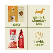 Kito Fresh 2.5 kg 20 Adet Hindi Etli Yetişkin Mini Irk Köpek Maması