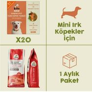 Kito Fresh 2.5 kg 20 Adet Somon Etli Yetişkin Mini Irk Köpek Maması