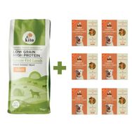 Kito Fresh 7 kg 6 Adet Somon Etli Yetişkin Köpek Maması