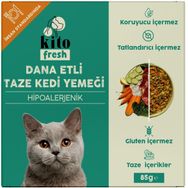 Kito Fresh Dana Etli 85 gr Kedi Yemeği