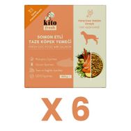 Kito Fresh Somon Etli 6x1.5 kg Köpek Maması