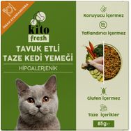 Kito Fresh Tavuk Etli 85 gr Kedi Yemeği