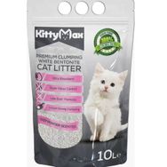 Kittymax Bentonit Bebek Pudrası Kokulu 10 lt İnce Taneli Kedi Kumu