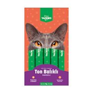 Kiwi Yammies Karidesli ve Ton Balıklı Sıvı 5'li Kedi Ödül Maması