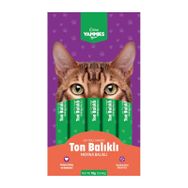 Kiwi Yammies Morina ve Ton Balıklı Sıvı 5'li Kedi Ödül Maması