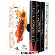 Kızıl İsyan Serisi Özel Kutulu Set 4 Kitap Ciltli - Pierce Brown