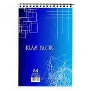Klas A4 40 Yaprak Spiralli Karton Kapak Çizgili Bloknot