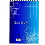 Klas A5 12 Adet Bloknot Spiralli Kareli 40 Yaprak