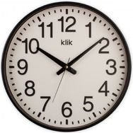 Klik Simplex Siyah S4 Ev Ofis Duvar Saati