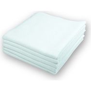KLIN Zero Finish HD Mikrofiber 5'li Beyaz 40x40 cm Lazer Kesim Çok Amaçlı Silme Bez