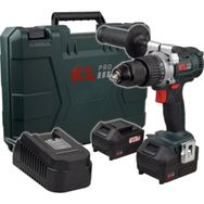 Klpro KLDM1850B 18 volt 5.0 ah Li-on Çift Akülü Kömürsüz Profesyonel Darbeli Matkap
