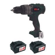 Klpro KLDM18BHX-50 18V/5.0Ah. 150 nm Kömürsüz Çift Akülü Şarjlı Darbeli Matkap