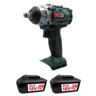Klpro KLSS18B-80 18 Volt 8.0Ah Li-ion Çift Akülü Kömürsüz Profesyonel Şarjlı Somun Sıkma Makinesi