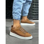 Knack 010 Taba Süet Sneakers Erkek Ayakkabı