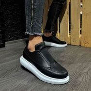 Knack 911 Siyah Beyaz Taban Sneakers Erkek Ayakkabı
