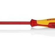 Knipex 98 03 04 4x125 mm VDE İzoleli Lokma Uçlu Tornavida