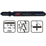 Knisaw KS51718 5'li Dekupaj Testeresi Bıçağı
