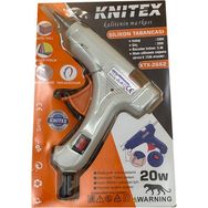 Knitex KTX-2662 20W Beyaz İnce Silikon Tabancası