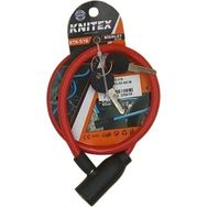 Knitex KTX516 65 cm Kırmızı Bisiklet Kilidi
