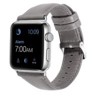 KNY 2125205551 Gri 38 mm Apple Watch Renkli Suni Deri Kayış