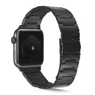 KNY KRD-48 Apple Watch Ultra Siyah 49 mm İçin Prizma Model Metal Kordon